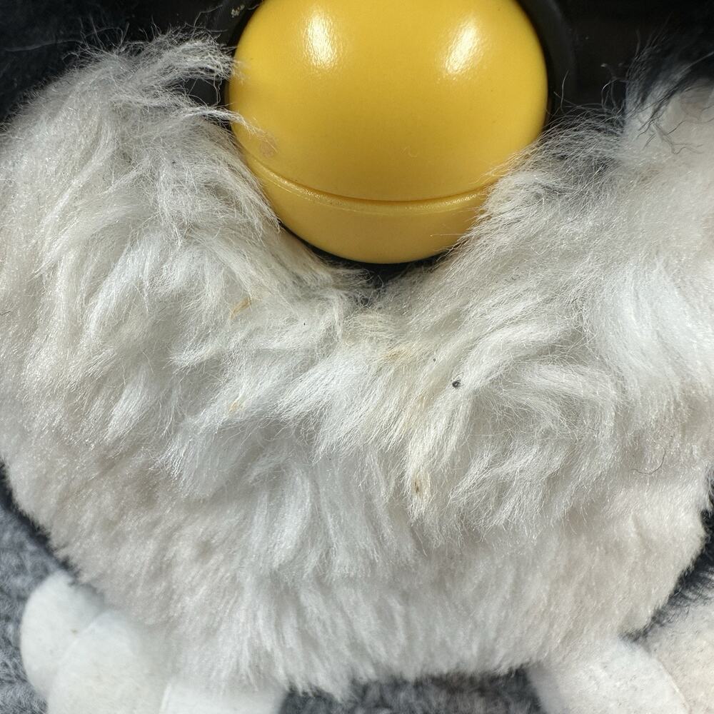 1998 Tiger Furby Model 70-800 Black White Skunk Plush Toy W Tags No Work - Picture 3 of 11